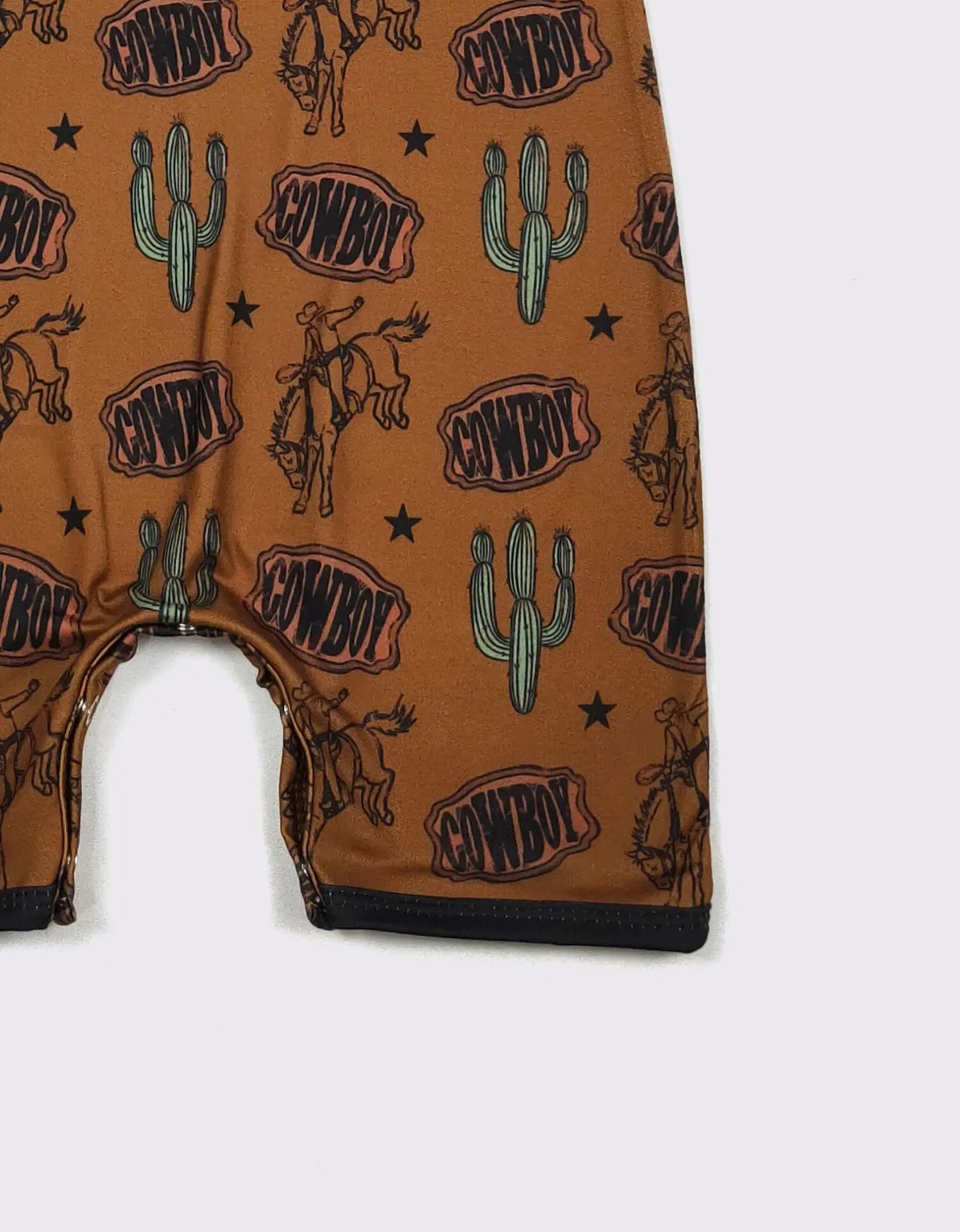 Cowboy Buckle Romper