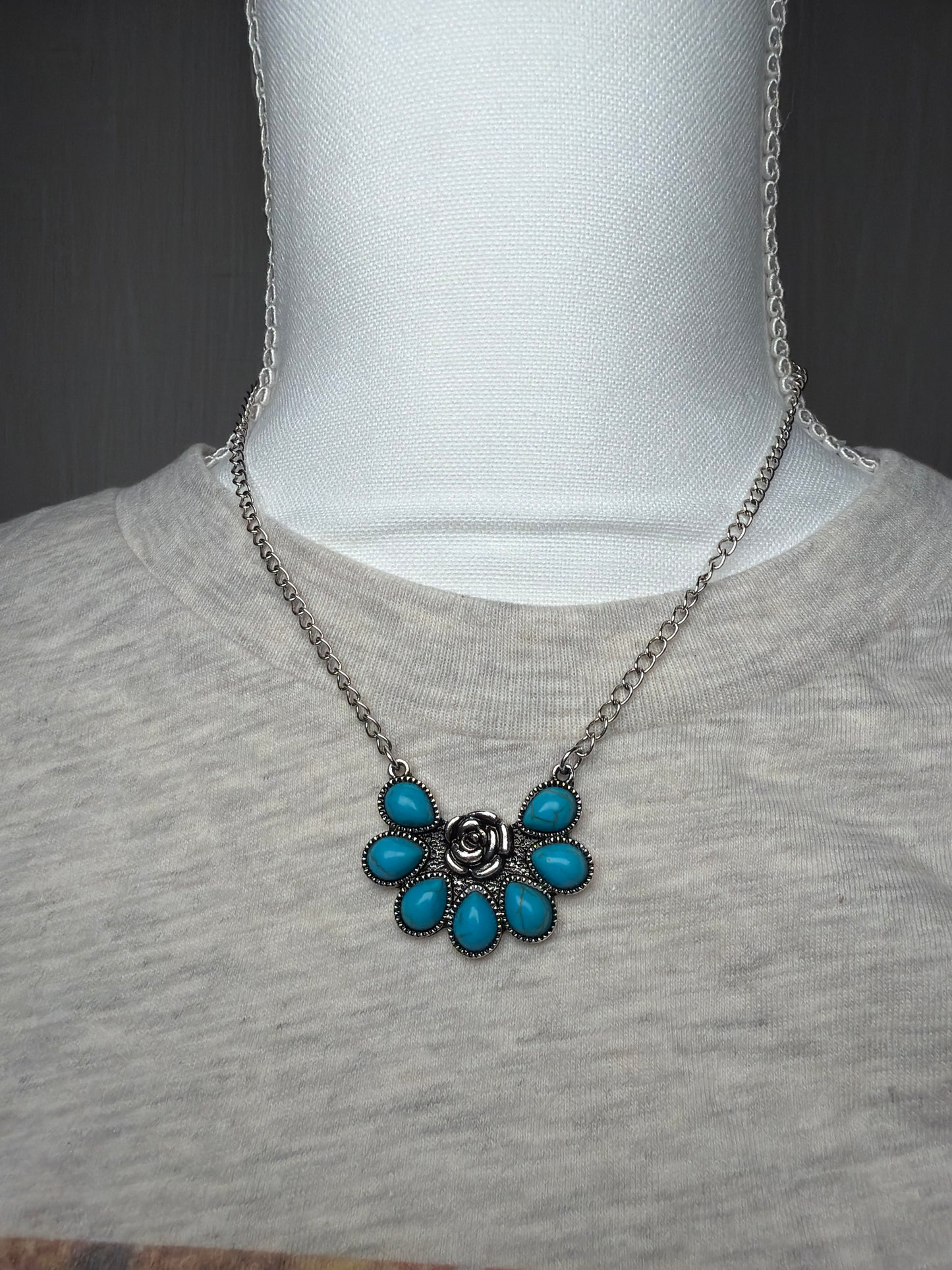 The Rose Concho Necklace
