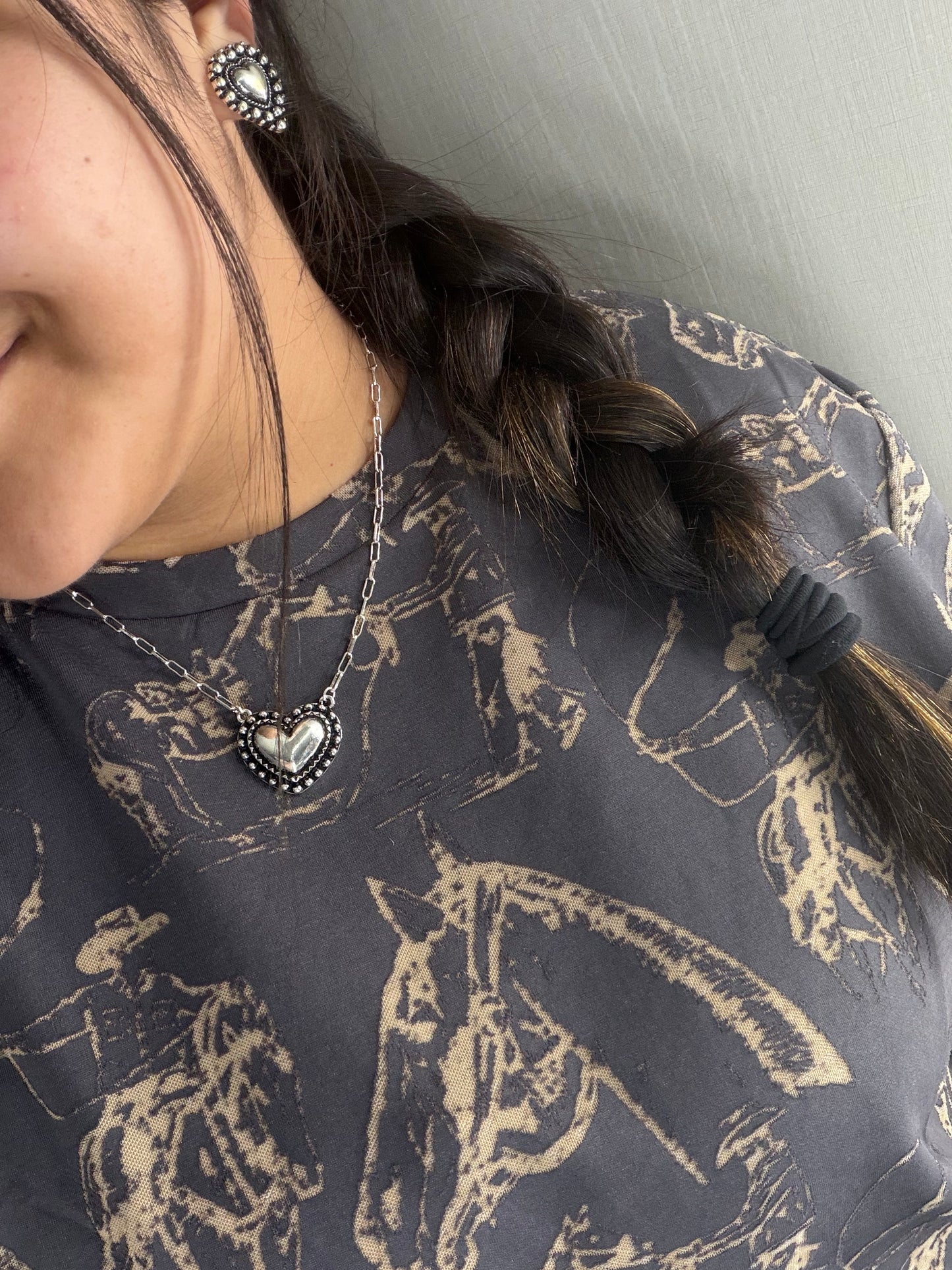Sweetheart Concho Necklace