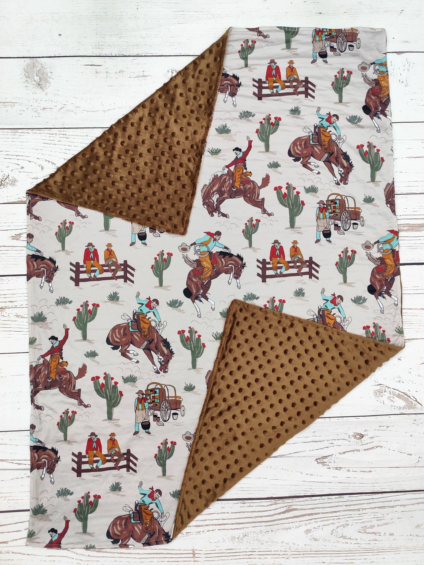Rodeo Baby Blanket