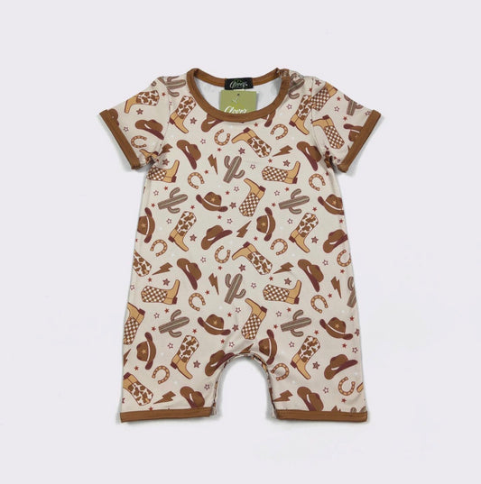 Cowboy Cutie Romper