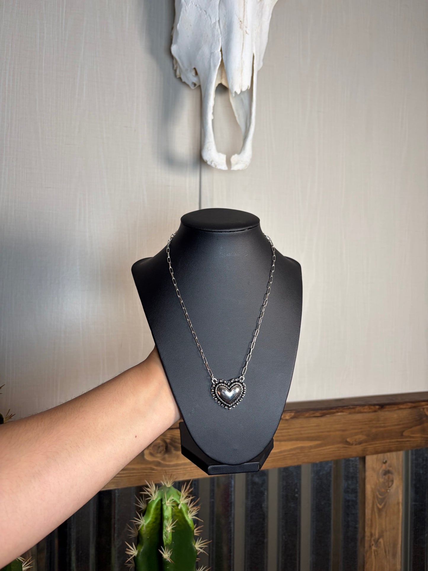 Sweetheart Concho Necklace
