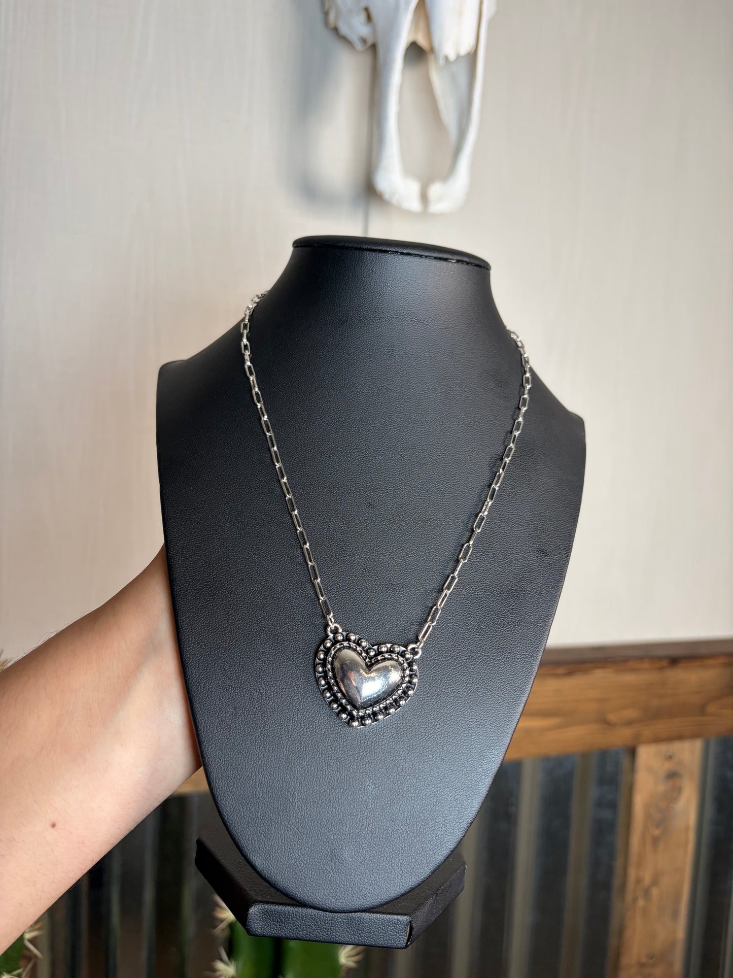Sweetheart Concho Necklace