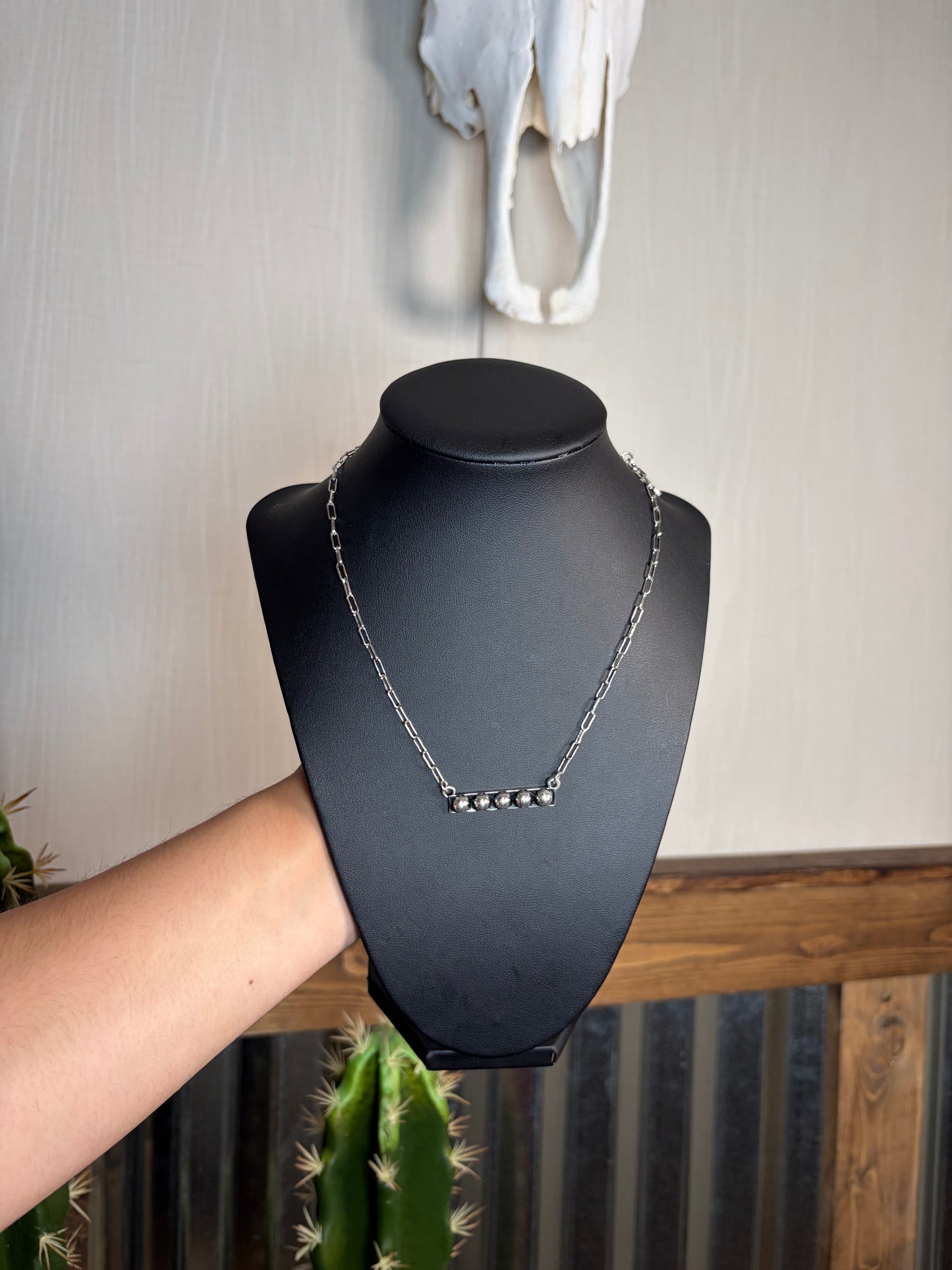 Bubble Bar Necklace