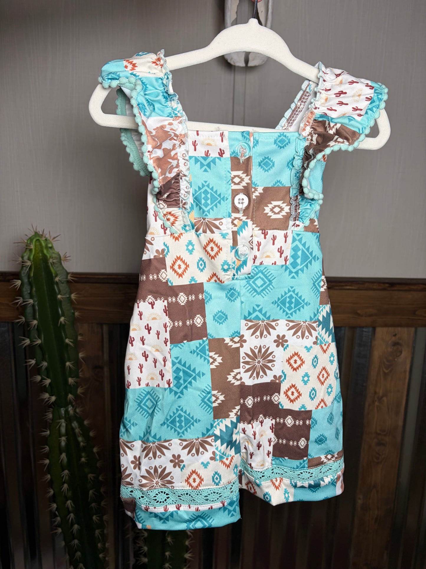 Pretty N' Patch Romper