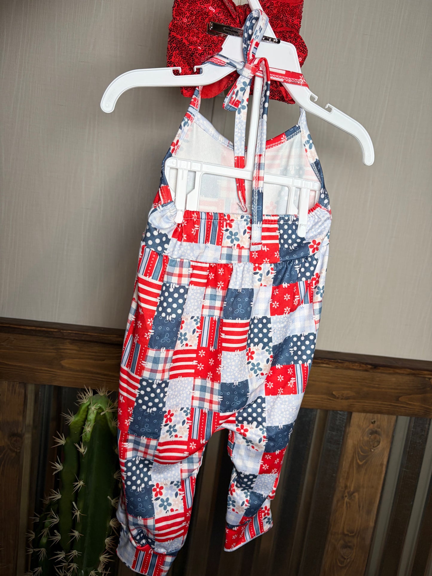 Little Miss America Romper