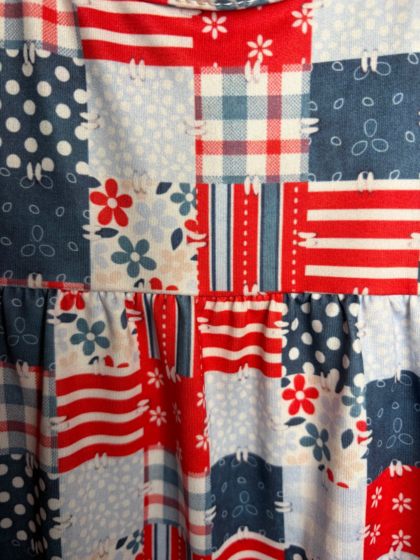 Little Miss America Romper