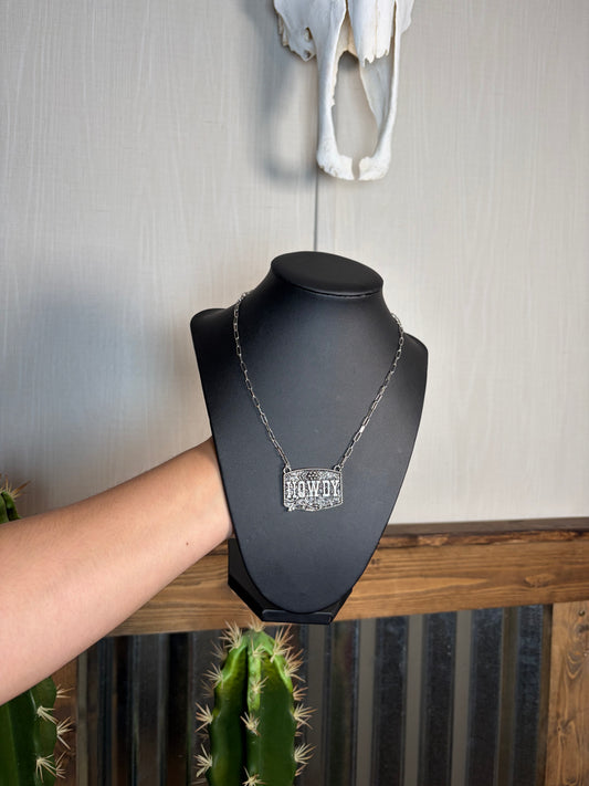 Howdy Cowboy Necklace