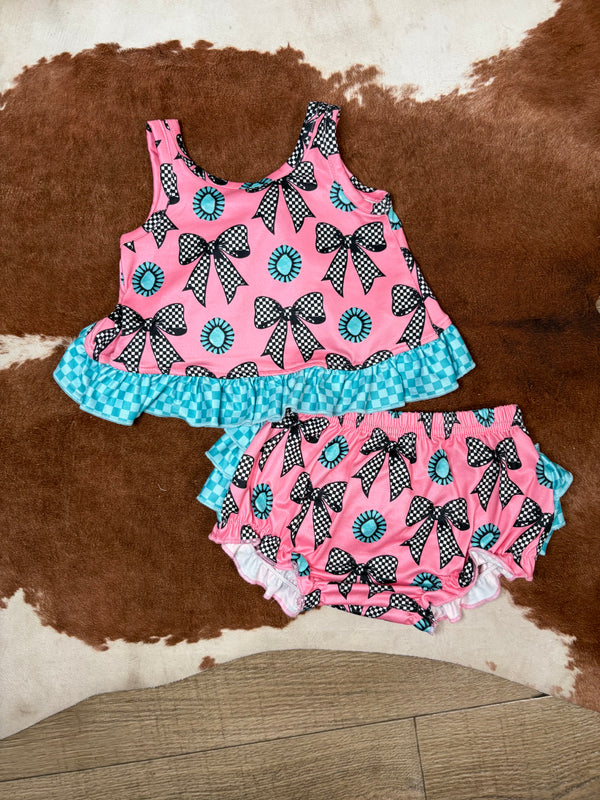 Pretty in Pink Bow Set
